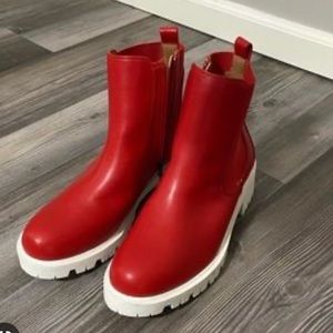 ISO BEAST FASHION RED BOOTS